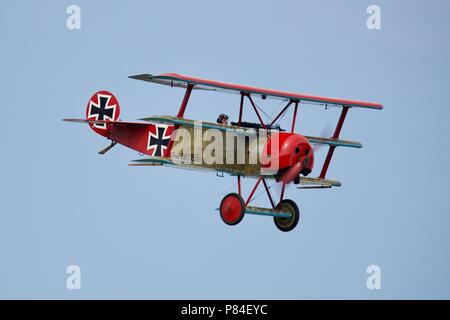 Fokker DR1 Triplano Foto Stock