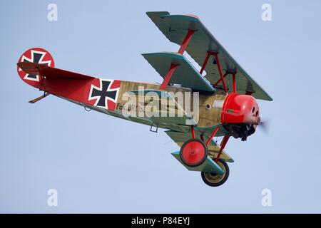 Fokker DR1 Triplano Foto Stock