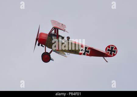 Fokker DR1 Triplano Foto Stock