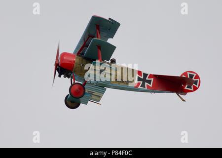 Fokker DR1 Triplano Foto Stock