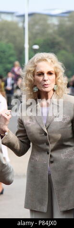 La Principessa Michael di Kent che frequentano la RHS CHELSEA FLOWERSHOW. Foto Stock