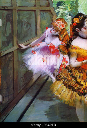 Edgar Degas - ballerini in costumi a farfalla 1880 Foto Stock