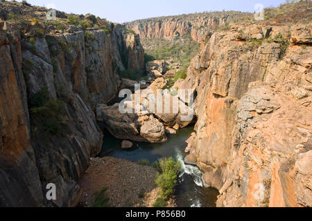 Blye river canyon, Bourkes Lucky buche, Sud-Africa Foto Stock