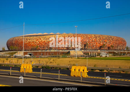 Johannesburg, Sud Africa, 11 settembre 2011, FNB Soccer Stadium di Soweto Foto Stock