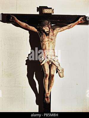 Gregorio Fernández / 'Cristo de la luz'. Museo: Museo Nacional de ESCULTURA. Foto Stock