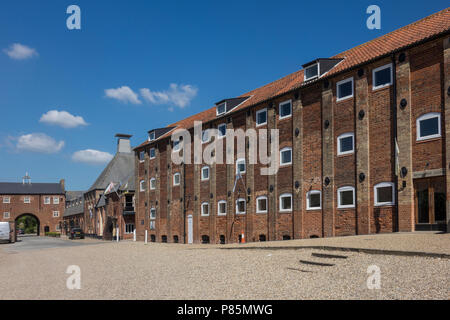 Inghilterra, Suffolk, Aldeburgh, Snape, Maltings, edificio Britten-Pears Foto Stock