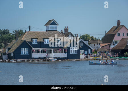 Inghilterra, Suffolk, Thorpeness, Il Meare Foto Stock