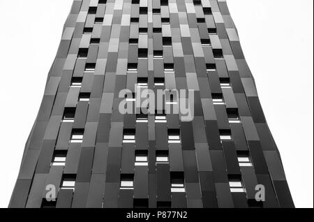 BILBAO PASSIVHAUS torre, la più alta passiva edificio residenziale nel mondo, Bolueta, Bilbao, Bizkaia, Paesi Baschi, Spagna, Europa Foto Stock