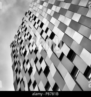 BILBAO PASSIVHAUS torre, la più alta passiva edificio residenziale nel mondo, Bolueta, Bilbao, Bizkaia, Paesi Baschi, Spagna, Europa Foto Stock