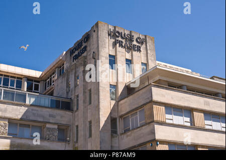 House of Fraser department store di Plymouth Devon England Regno Unito Foto Stock