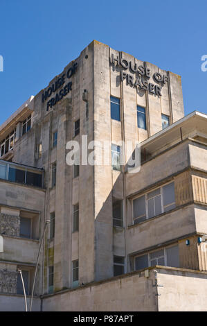 House of Fraser department store di Plymouth Devon England Regno Unito Foto Stock