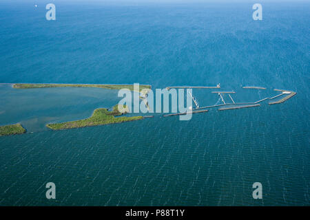 Luchtfoto van Kreupel; foto aerea di Kreupel Foto Stock