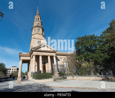 San Filippo è la Chiesa, Charleston, Sc Foto Stock