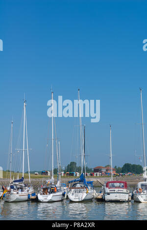 Marina di Horumersiel, Mare del Nord Frisia orientale, Bassa Sassonia, Germania, Europa Foto Stock