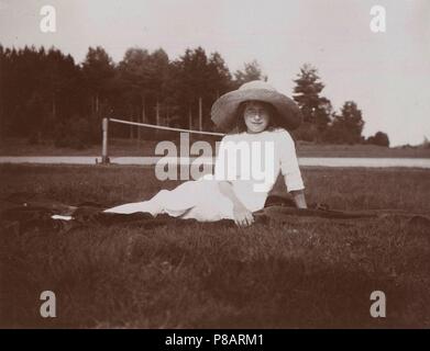 La granduchessa Anastasia Nikolaevna della Russia. Museo: Collezione privata. Foto Stock