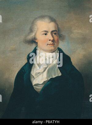 Il principe Joseph Franz Maximilian von Lobkowitz (1772-1816). Museo: Biblioteca Universitaria, Praga. Foto Stock