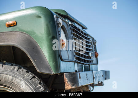 Landrover defender Foto Stock