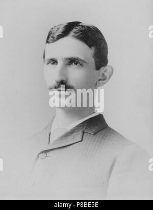Nikola Tesla (1856-1943). Museo: Collezione privata. Foto Stock