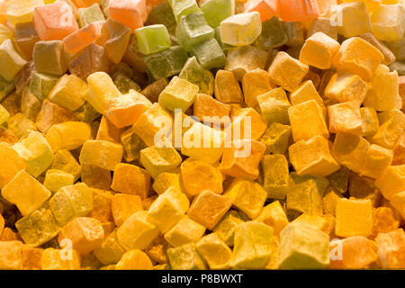Turkish Delight dolci fatti in stile tradizionale Foto Stock