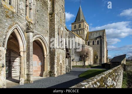 La Normandia medievale, Francia Foto Stock