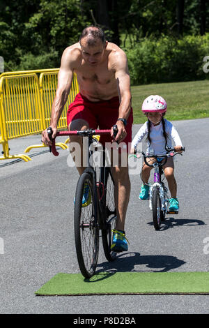 2018 Stissing Kid's Triathlon Foto Stock