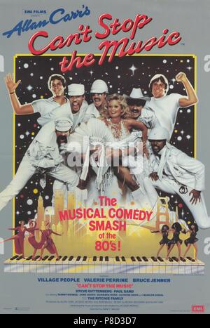 Non fermare la musica (1982) la gente dei villaggi, Valerie Perrine, film poster data: 1980 Foto Stock