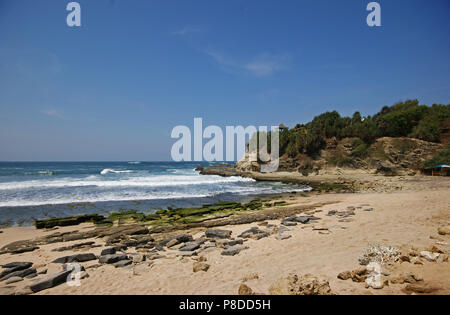 Pantai Klayar Beach, Pacitan, East Java, Indonesia Foto Stock