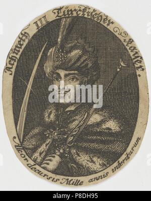 Il sultano Ahmed III (1673-1736). Museo: Collezione privata. Foto Stock
