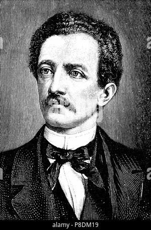 Ferdinando Lassalle (1825-1864), socialista tedesco. Museo: Collezione privata. Foto Stock