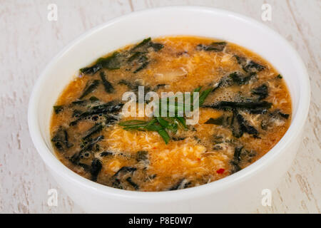 Kimchi coreano zuppa di cavolo Foto Stock