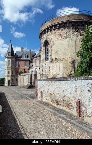 Città di Dreux, ROYAL CITY, EURE-ET-LOIR, Francia Foto Stock