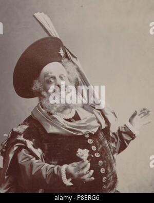 Lucien Fugère (1848-1935) in Opera Falstaff di Giuseppe Verdi. Museo: Collezione privata. Foto Stock