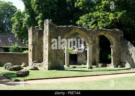 Trendell's Folly in Abbey Gardens, Abingdon, Oxfordshire, England, Regno Unito Foto Stock