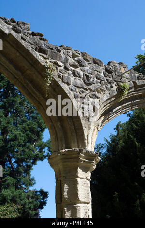 Trendell's Folly dettaglio, Abbey Gardens, Abingdon, Oxfordshire, England, Regno Unito Foto Stock