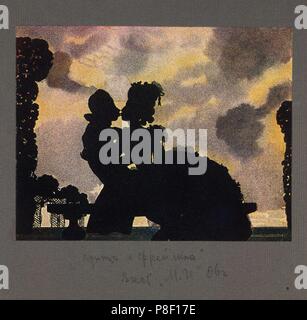 Il bacio (il principe e il Fräulein). Museo: Collezione privata. Foto Stock