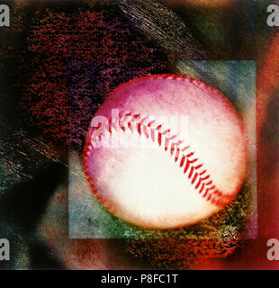 Artistico di baseball Foto Stock