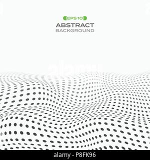 Abstract di multi punto nel modello grigio sfondo, immagine EPS vettoriali10 Illustrazione Vettoriale