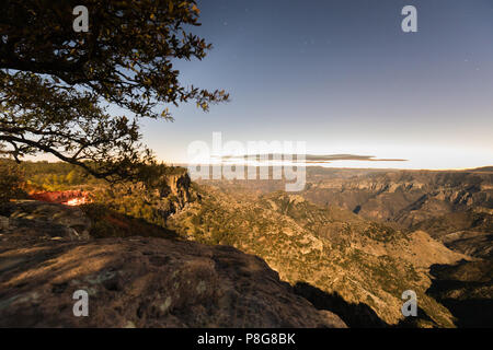 Sunrise a Posada Barrancas, Messico Foto Stock