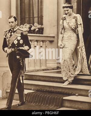 " Il Duca e la Duchessa di Kent", 12 maggio 1937. Creatore: sconosciuto. Foto Stock