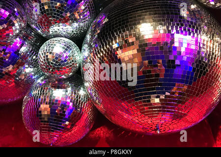 Berlino, Germania, discoteca sfere Foto Stock