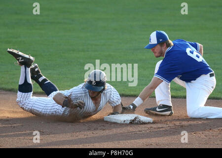 London Majors battere i Guelfi Royals Foto Stock