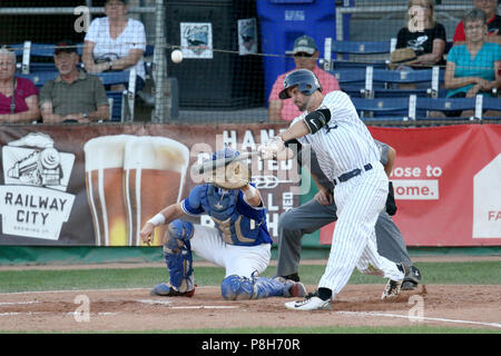 London Majors battere i Guelfi Royals Foto Stock