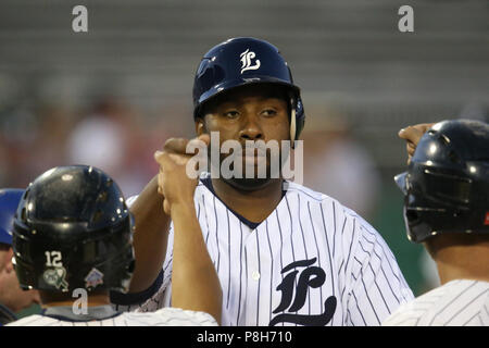 London Majors battere i Guelfi Royals Foto Stock