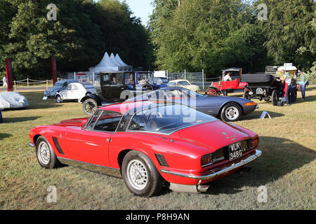 Goodwood, West Sussex, Regno Unito. 12 luglio 2018. Xxv Goodwood Festival of Speed - Il Giubileo d'argento, a Goodwood, West Sussex, Regno Unito. Credito: Malcolm Greig/Alamy Live News Credito: Malcolm Greig/Alamy Live News Foto Stock