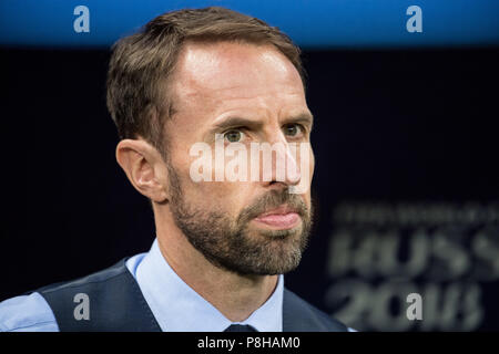 Gareth SOUTHGATE (pullman, ENG), Busto immagine, Croazia (CRO) - Inghilterra (ITA) 2: 1, semifinali, gioco 62, il 07/11/2018 a Mosca; Coppa del Mondo di Calcio 2018 in Russia dal 14.06. - 15.07.2018. | Utilizzo di tutto il mondo Foto Stock