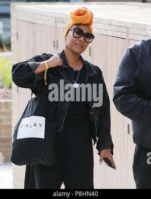 Emeli Sande fuori ITV Studios con: Emeli Sande dove: Londra, Regno Unito quando: 11 giu 2018 Credit: rocciosa/WENN.com Foto Stock