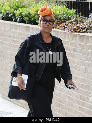 Emeli Sande fuori ITV Studios con: Emeli Sande dove: Londra, Regno Unito quando: 11 giu 2018 Credit: rocciosa/WENN.com Foto Stock