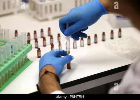 Un laboratorio è una struttura che offre condizioni controllate in cui scientifici o tecnologici di ricerca, esperimenti. Foto Stock