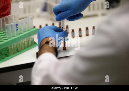 Un laboratorio è una struttura che offre condizioni controllate in cui scientifici o tecnologici di ricerca, esperimenti. Foto Stock