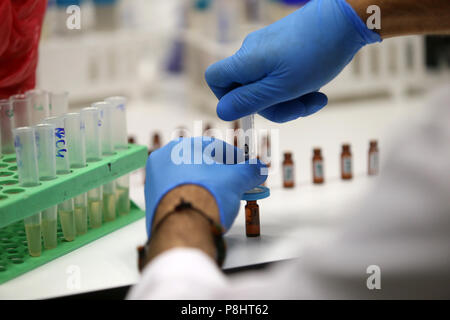 Un laboratorio è una struttura che offre condizioni controllate in cui scientifici o tecnologici di ricerca, esperimenti. Foto Stock